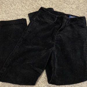 Boys black corduroys